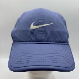 Nike Featherlight Dri-Fit Hat 679424-522 Purple Lavender Running Lightweight Cap